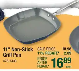 Menards 11 Non-Stick Grill Pan offer