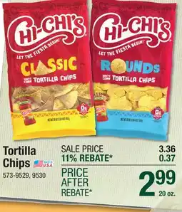 Menards Tortilla Chips offer