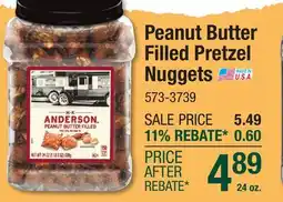 Menards Peanut Butter Filled Pretzel Nuggets offer