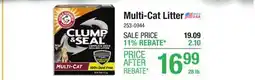 Menards Arm & Hammer Clump & Seal Multi-Cat Clumping Cat Litter - 28 lbs offer