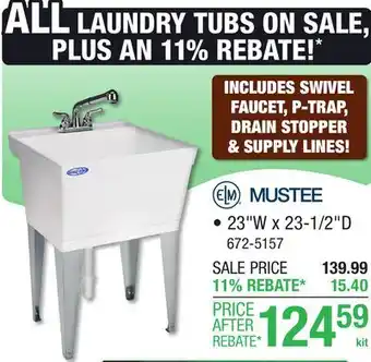 Menards 23 W x 23-1/2D offer