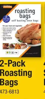 Menards 2-Pack Roasting Bags offer