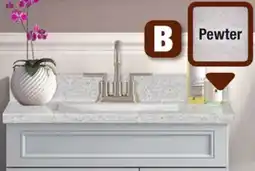 Menards Cultured Marble Vanity Top offer