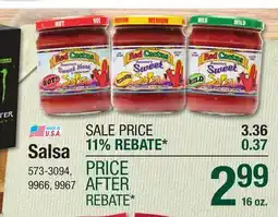 Menards Salsa offer