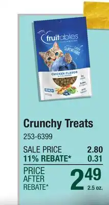 Menards Crunchy Treats offer