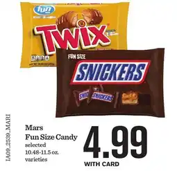 Mariano's Mars Fun Size Candy offer
