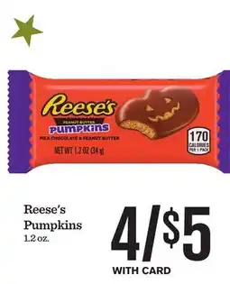 Mariano's Reese's Pumpkins offer