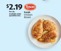 Aldi Tyson Fresh Chicken Breast offer