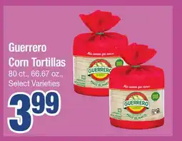 Jewel-Osco Guerrero Corn Tortillas offer