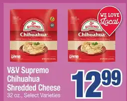 Jewel-Osco V&V Supremo Chihuahua Shredded Cheese offer