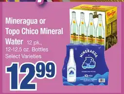 Jewel-Osco Mineragua or Topo Chico Mineral Water offer