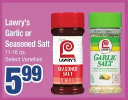 Jewel-Osco Lawry's Garlic or Seasoned Salt offer