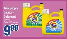 Jewel-Osco Tide Simply Laundry Detergent offer