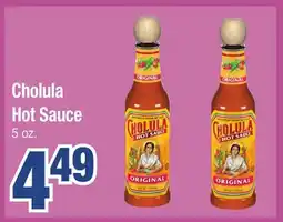 Jewel-Osco Cholula Hot Sauce offer