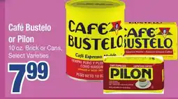 Jewel-Osco Café Bustelo or Pilon offer