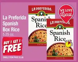 Jewel-Osco La Preferida Spanish Box Rice offer