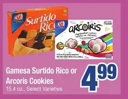Jewel-Osco Gamesa Surtido Rico or Arcoris Cookies offer