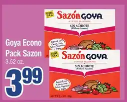 Jewel-Osco Goya Econo Pack Sazon offer