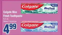 Jewel-Osco Colgate Max Fresh Toothpaste offer