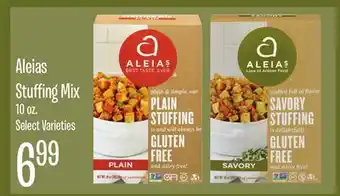 Jewel-Osco Aleias Stuffing Mix offer
