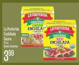 Jewel-Osco La Preferida Enchilada Sauce offer