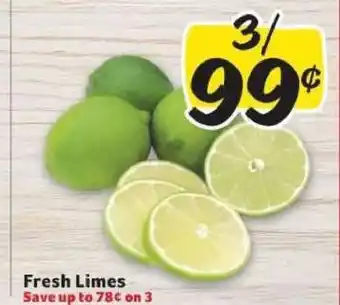 Winn Dixie Fresh Limes offer