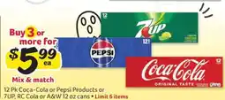 Winn Dixie Coca-Cola or Pepsi Products offer