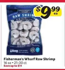 Winn Dixie Fisherman's Wharf Raw Shrimp offer
