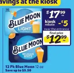 Winn Dixie Blue Moon offer