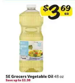 Winn Dixie SE Grocers Vegetable Oil offer