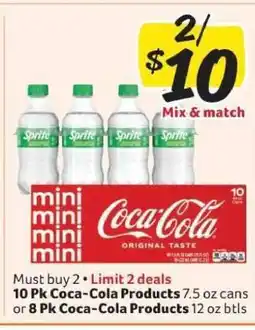 Winn Dixie Coca-Cola Products offer