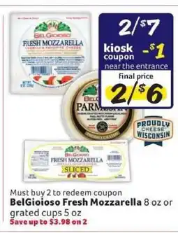 Winn Dixie BelGioioso Fresh Mozzarella offer