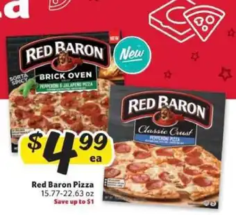 Winn Dixie Red Baron Pizza offer