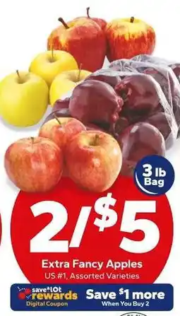 Save a Lot Extra Fancy Apples offer