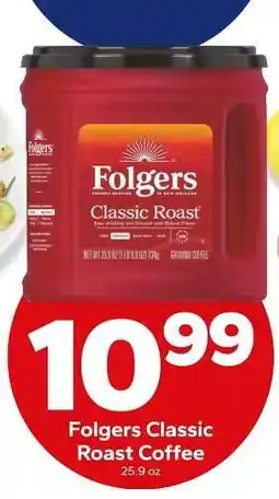 Save a Lot Folgers Classic Roast Coffee offer