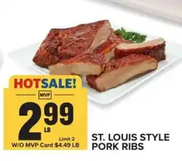 Food Lion St. Louis Style Pork Ribs offer