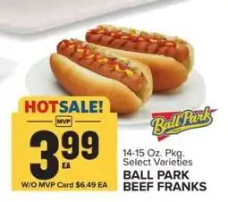 Food Lion Ball Park Beef Franks offer
