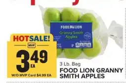 Food Lion FOOD LION GRANNY SMITH APPLES offer