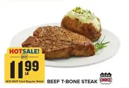 Food Lion Beef T-Bone Steak offer