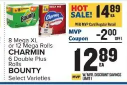 Food Lion Charmin & Bounty offer