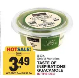 Food Lion Taste of Inspirations Guacamole offer