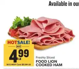 Food Lion FOOD LION COOKED HAM offer