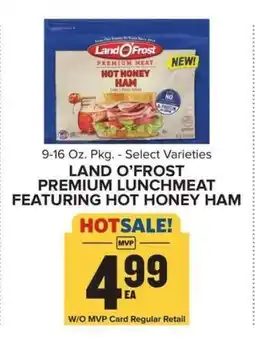 Food Lion Land O'Frost Premium Lunchmeat Featuring Hot Honey Ham offer