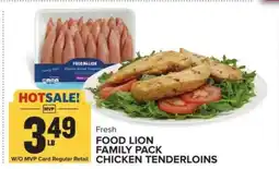 Food Lion Food Lion Family Pack Chicken Tenderloins offer