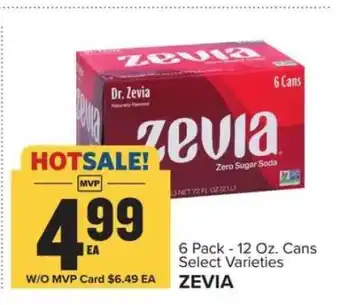 Food Lion Zevia offer