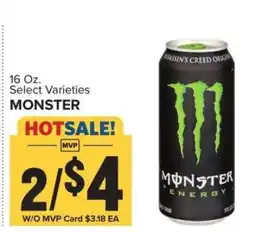 Food Lion Monster Energy offer