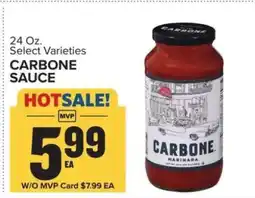 Food Lion CARBONE SAUCE offer