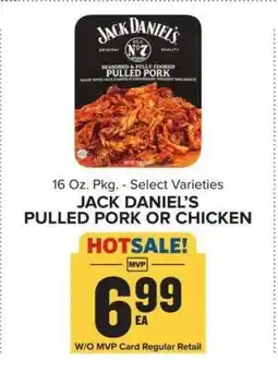 Food Lion Jack Daniel's Pulled Pork or Chicken offer