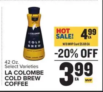 Food Lion LA COLOMBE COLD BREW COFFEE offer