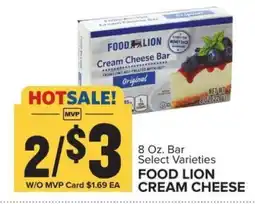 Food Lion Food Lion Cream Cheese offer